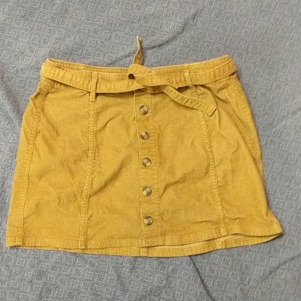 Corduroy american eagle skirt L